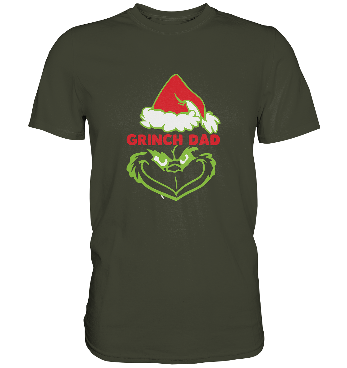 Grinch DAD, versch. Farben - Premium Shirt