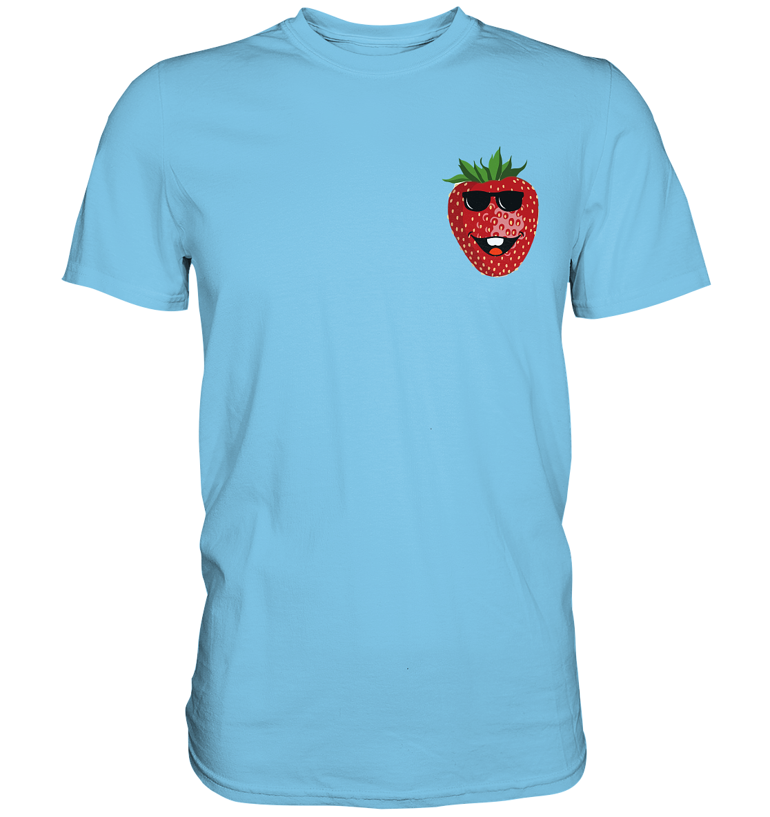 Erdbeer Fruitfun, versch. Farben - Premium Shirt